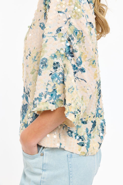 Geisha Sequins Top