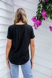 Good Vibes Tee Black