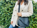 Grace Saddle Bag Black