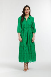 Moorea Dress Green