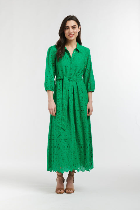 Moorea Dress Green