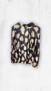 Oaks Blouse Black Coffee