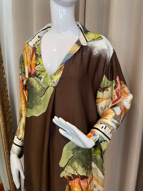 Positano Dress Chocolate
