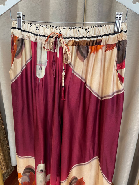Sahara Pant Bordeaux