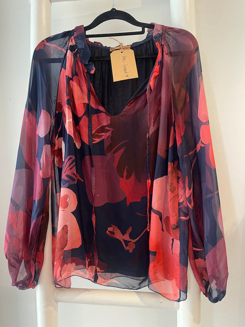 Print Blouse (PRE-LOVED) La Strada