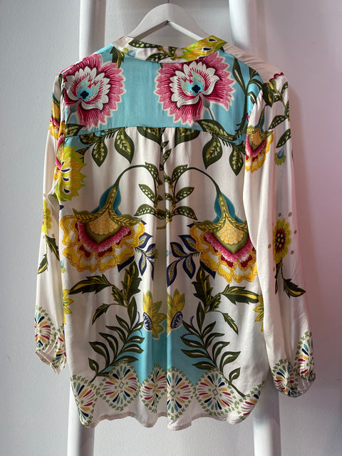 Flower Power Blouse Multi Colors