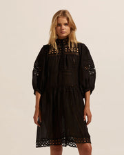 Intrigue Dress Black