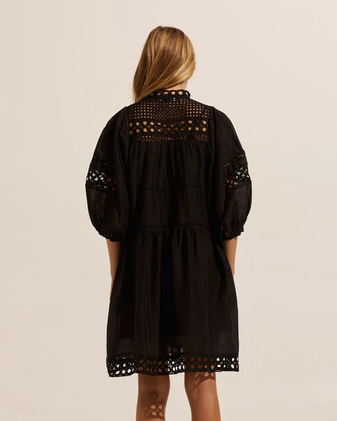 Intrigue Dress Black