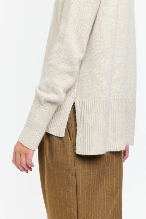 Isla Angora Knit Natural