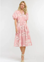 Juliet Dress Poppy Print