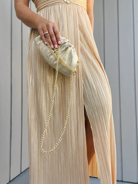 Lexi Mini Metallic Gold