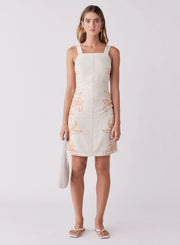 Lolita Shift Dress Natural