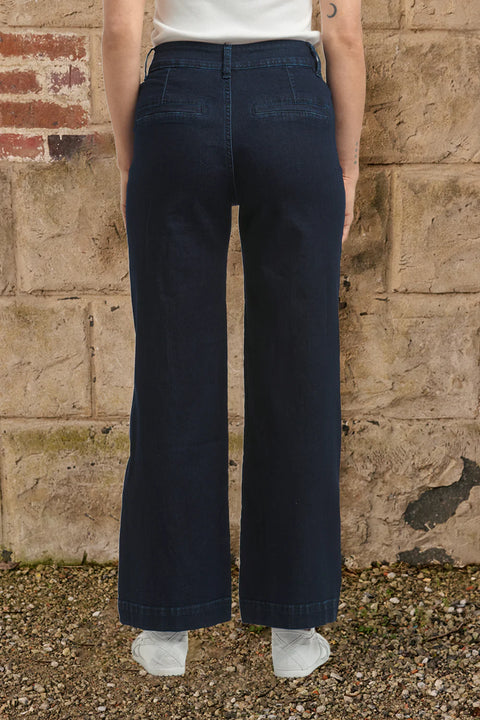 Louie 7/8th Jean Dark Blue