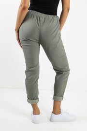 Stretch Jogger Khaki