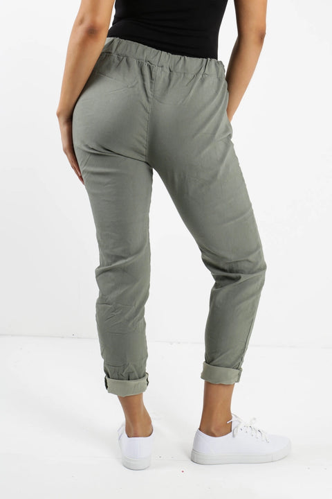Stretch Jogger Khaki
