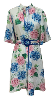 Martha Short Dress Floral Bloom