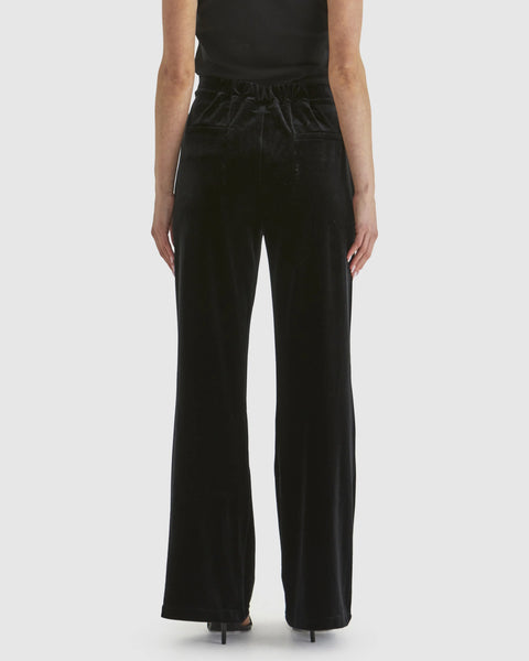 Mustang Sally Velvet Pants Black