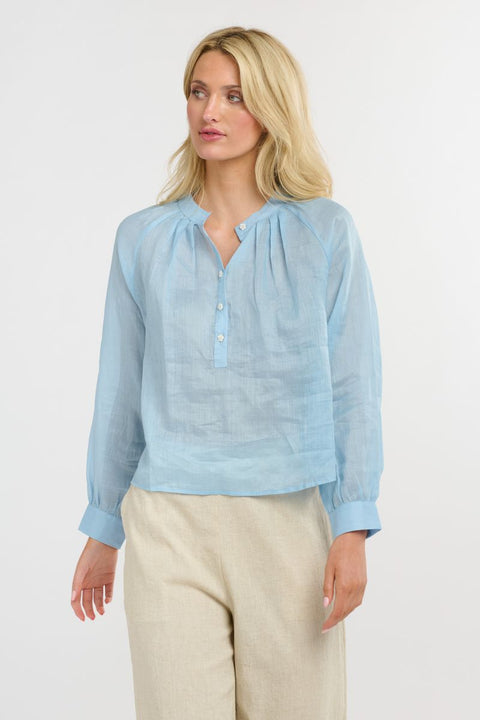 Natalia Blouse Powder Blue