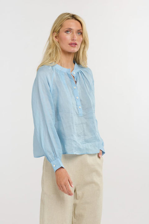 Natalia Blouse Powder Blue