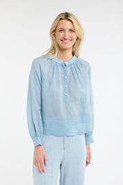 Natalia Blouse Powder Blue