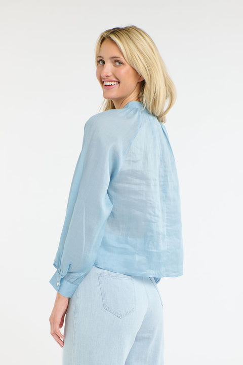 Natalia Blouse Powder Blue