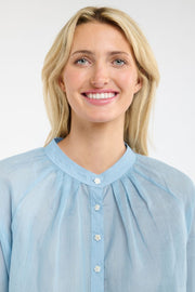 Natalia Blouse Powder Blue