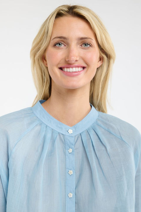 Natalia Blouse Powder Blue