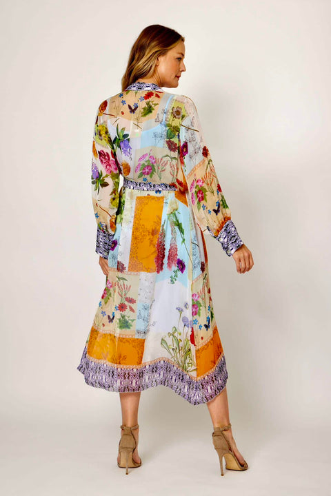 Summer Patch Floral Dress