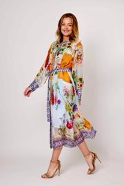 Summer Patch Floral Dress