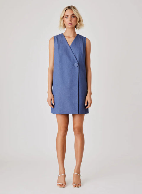 Pier Dress Dark Blue