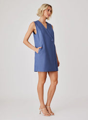 Pier Dress Dark Blue