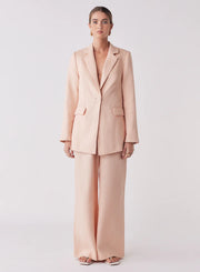 Portsea Blazer Peach