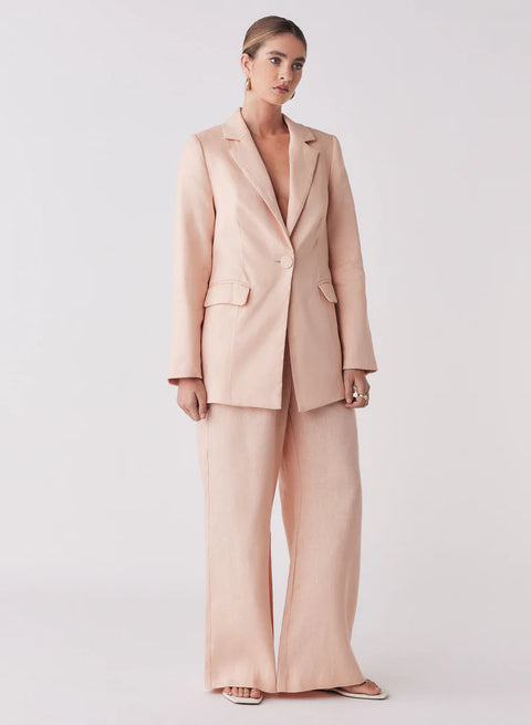 Portsea Blazer Peach