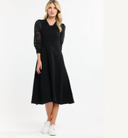 Priscilla Knit Dress Black
