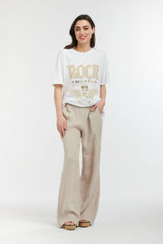 Rock Tee Biege
