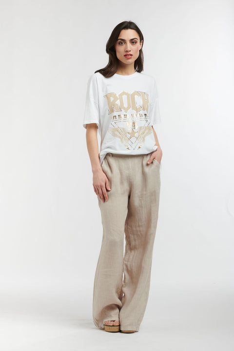 Rock Tee Biege
