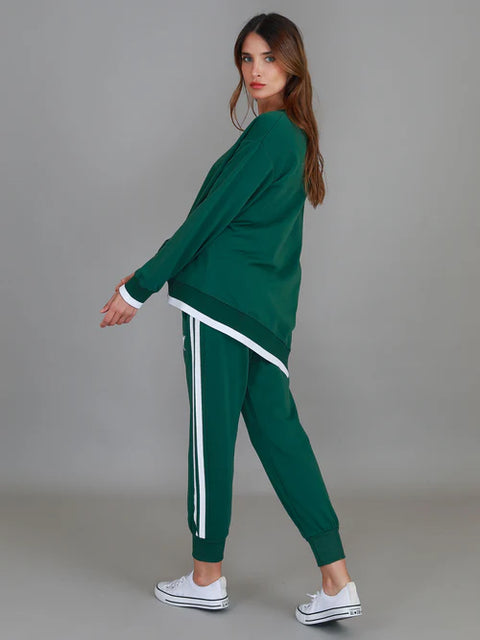 Roxia Logo Sweater Ivy