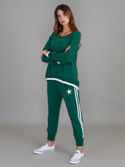Roxia Logo Sweater Ivy