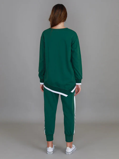 Roxia Logo Sweater Ivy