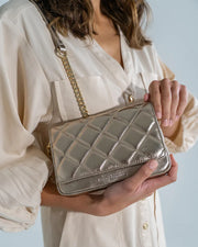 Sarah Crossbody Bag - Gold