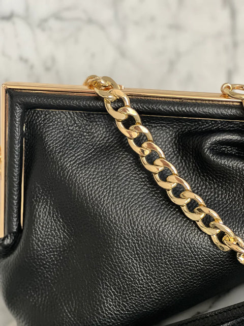 Sarita Leather Bag Black