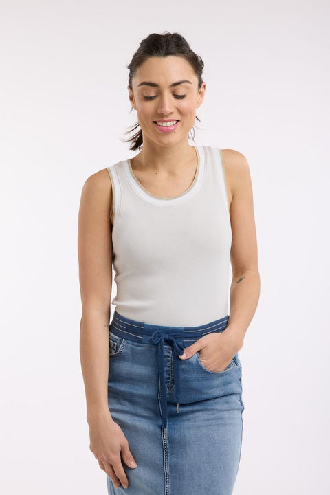 Senza Singlet Beige