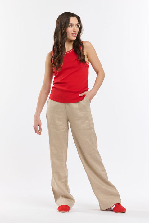 Senza Singlet Red