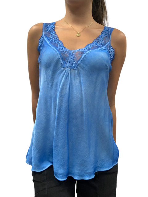 Sera Lace Cold Wash Cami Ocean