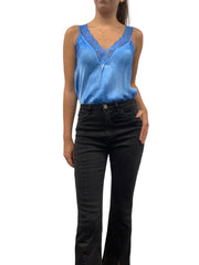 Sera Lace Cold Wash Cami Ocean
