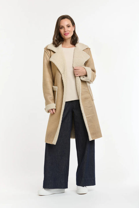 Shearling Faux Coat