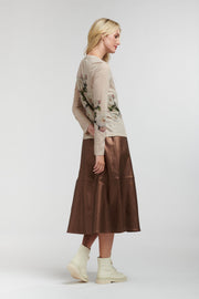 Shine Your Way Skirt Copper
