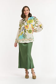 Flower Power Blouse Multi Colors