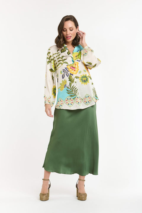 Flower Power Blouse Multi Colors