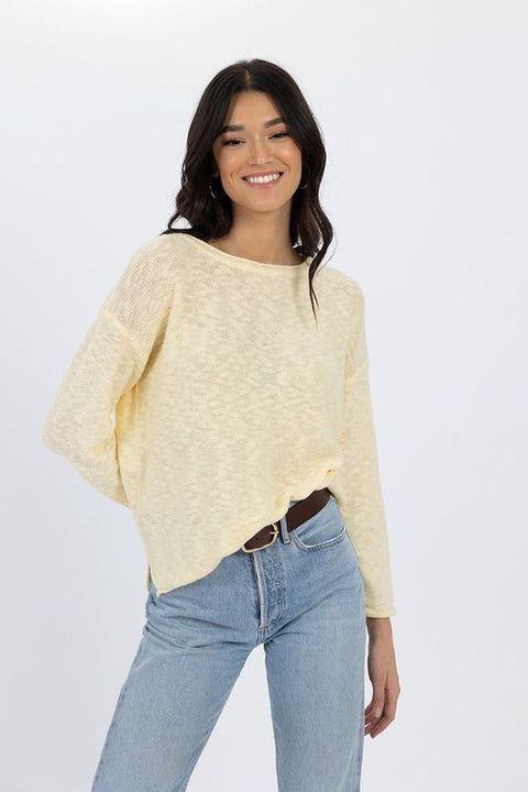 Sofia Sweater Lemon